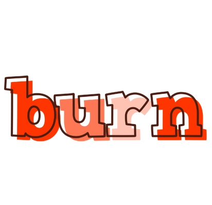 Burn paint logo