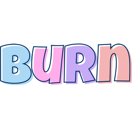 Burn pastel logo