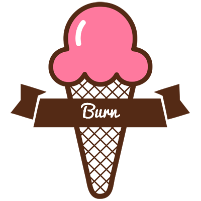 Burn premium logo