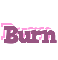 Burn relaxing logo