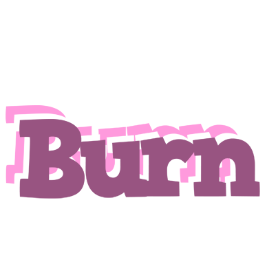 Burn relaxing logo