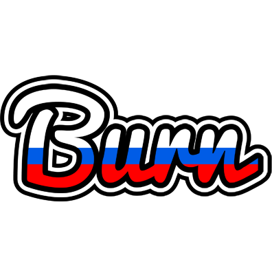 Burn russia logo
