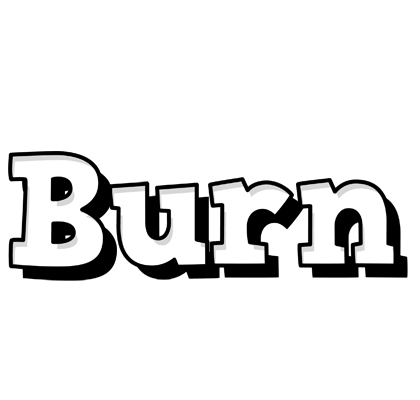 Burn snowing logo