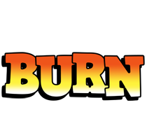 Burn sunset logo