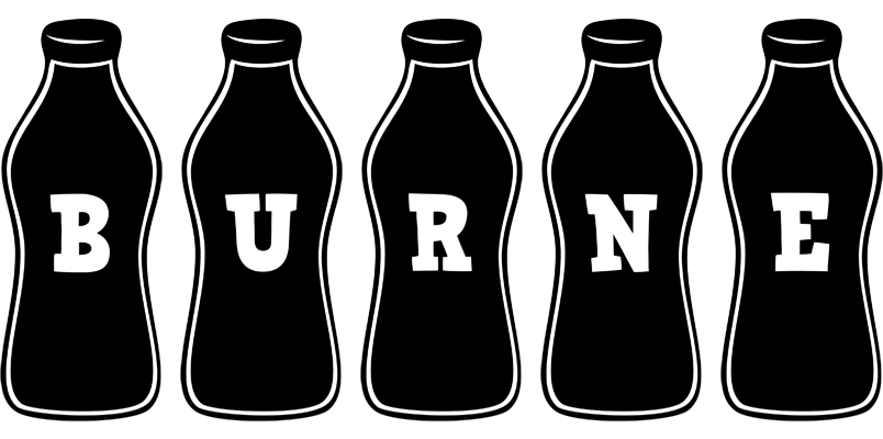 Burne bottle logo