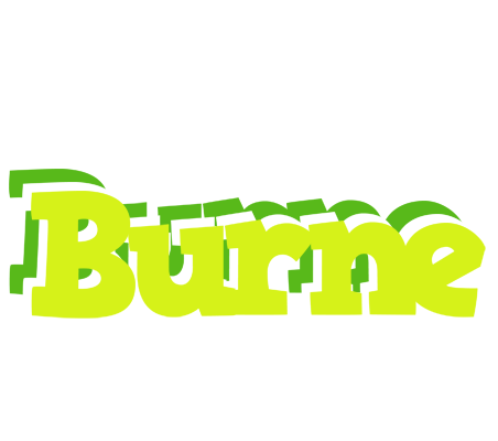 Burne citrus logo
