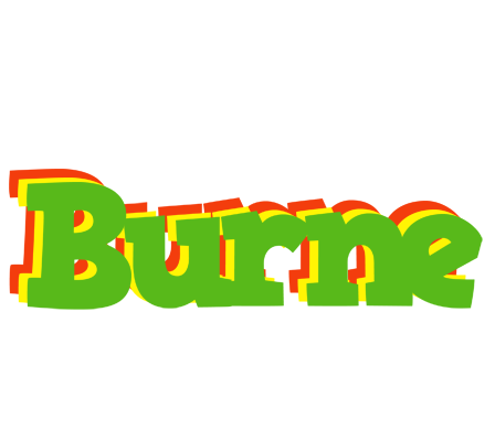 Burne crocodile logo