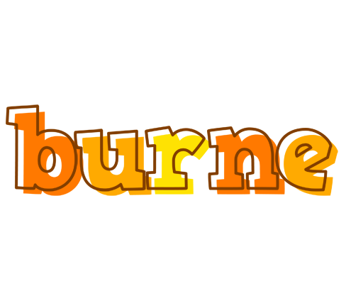 Burne desert logo