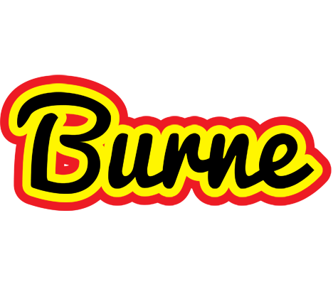 Burne flaming logo