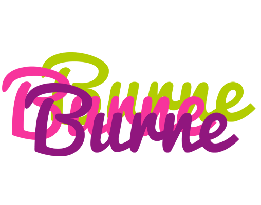 Burne flowers logo