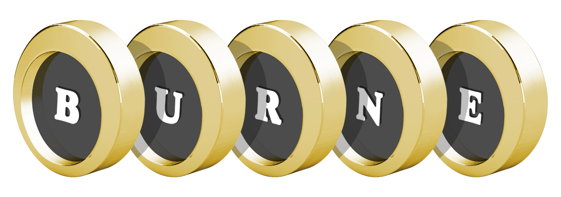 Burne gold logo