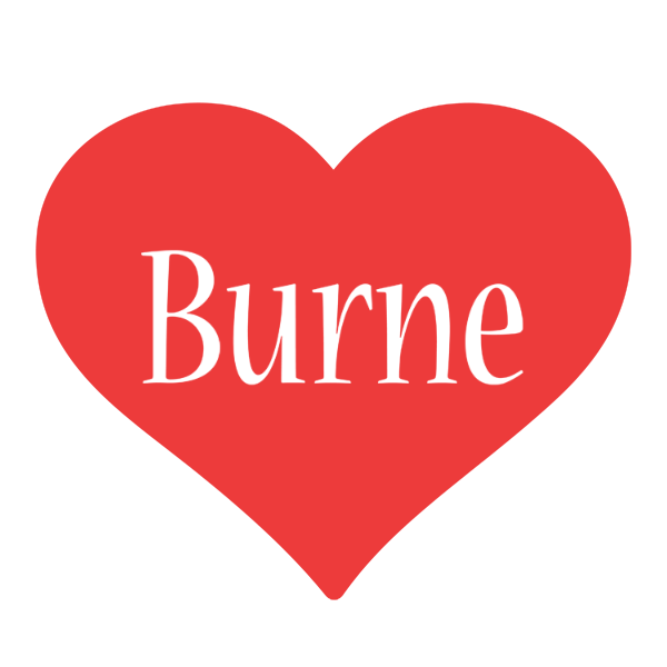 Burne love logo