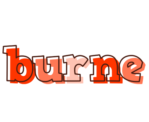 Burne paint logo