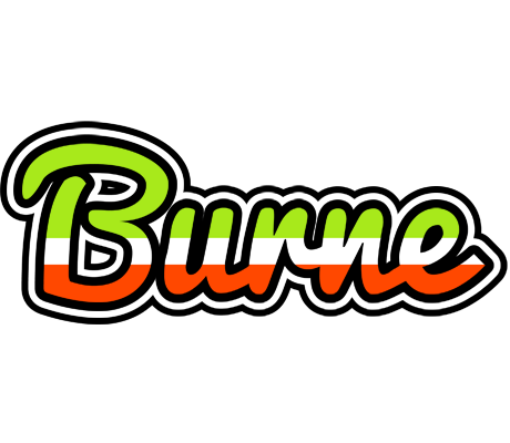 Burne superfun logo