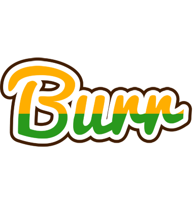 Burr banana logo