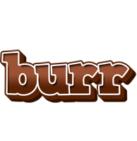 Burr brownie logo