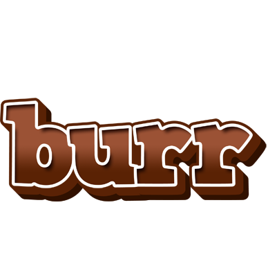 Burr brownie logo