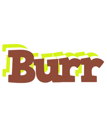 Burr caffeebar logo