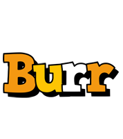 Burr cartoon logo