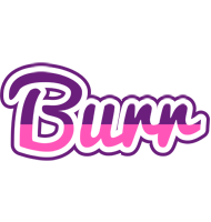 Burr cheerful logo