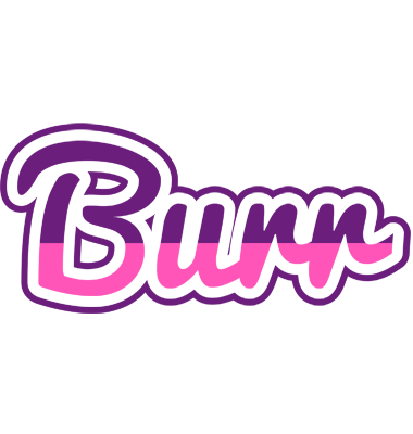 Burr cheerful logo