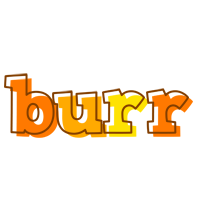 Burr desert logo