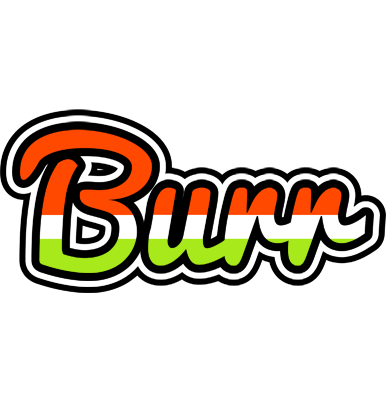 Burr exotic logo