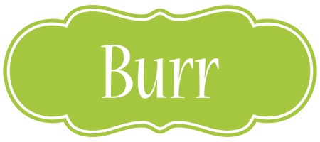 Burr family logo