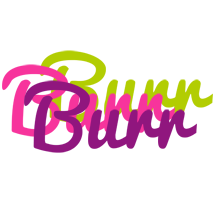 Burr flowers logo