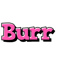 Burr girlish logo