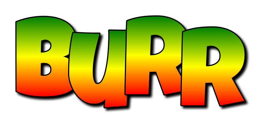 Burr mango logo