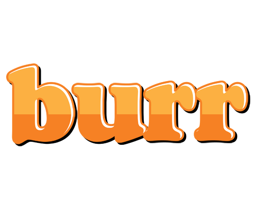 Burr orange logo