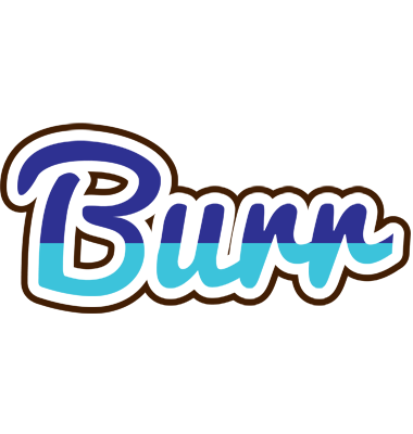 Burr raining logo