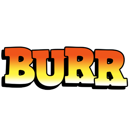 Burr sunset logo