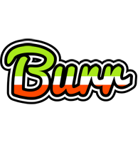 Burr superfun logo