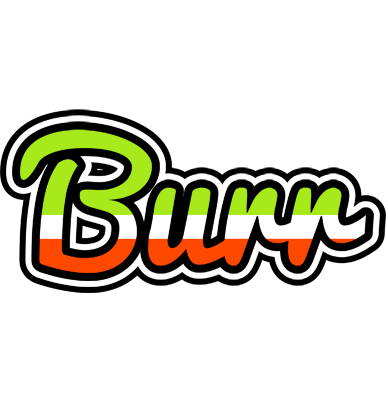 Burr superfun logo