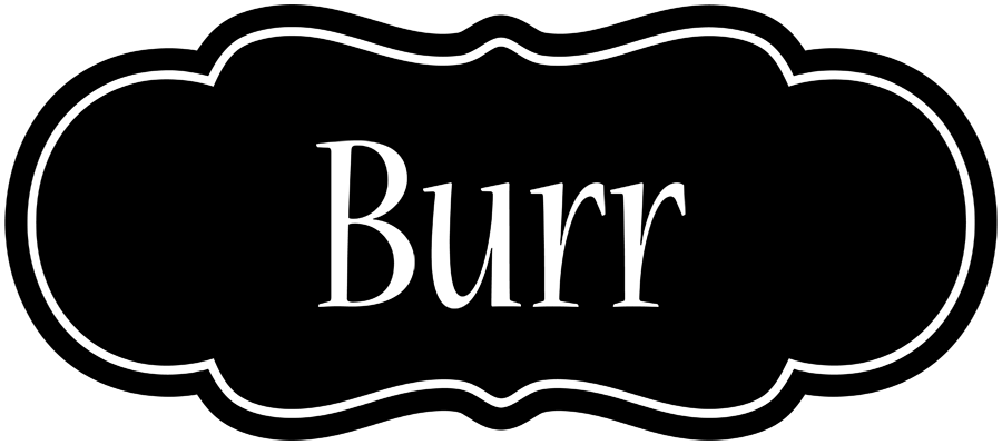 Burr welcome logo
