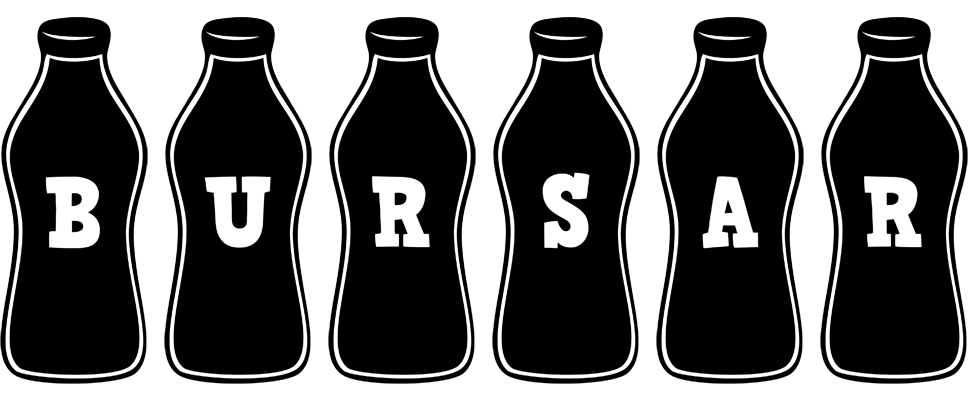 Bursar bottle logo