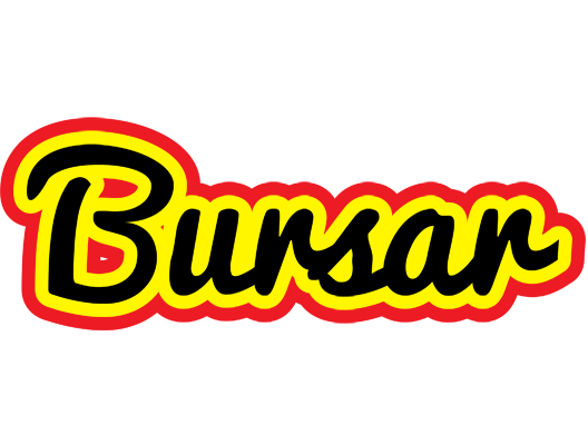 Bursar flaming logo