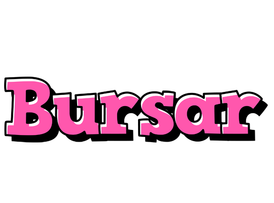 Bursar girlish logo