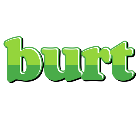 Burt apple logo
