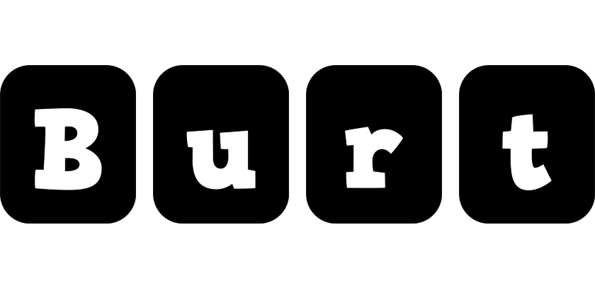 Burt box logo