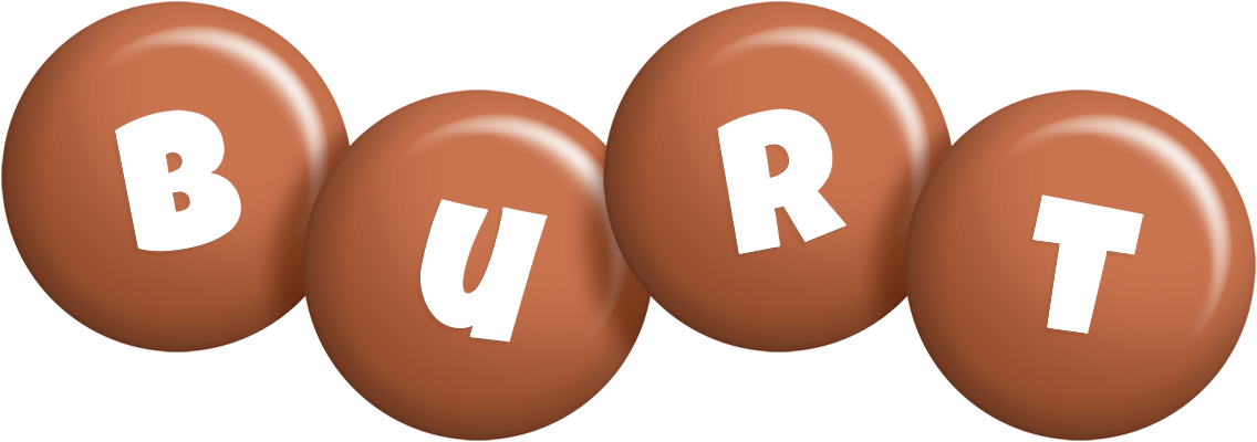Burt candy-brown logo