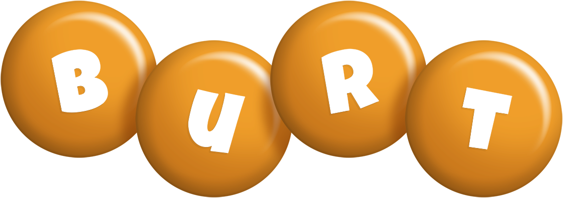 Burt candy-orange logo