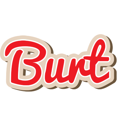 Burt chocolate logo