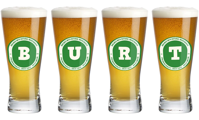 Burt lager logo