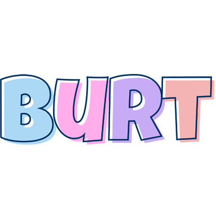 Burt pastel logo