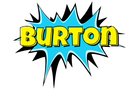 Burton amazing logo