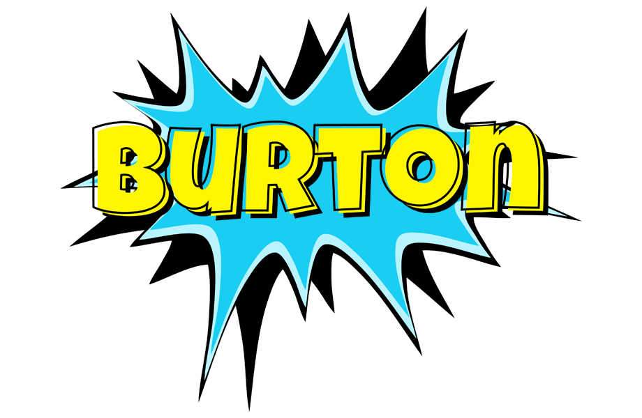 Burton amazing logo