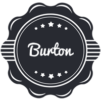 Burton badge logo